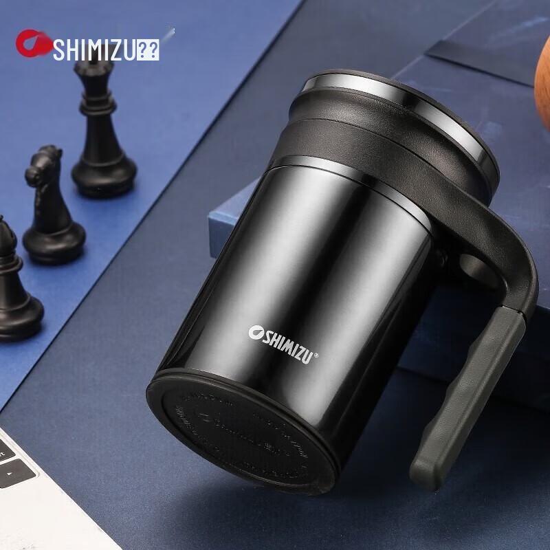 SHIMIZU Portable 304 Stainless Steel Insulated Tea Infuser Bottle