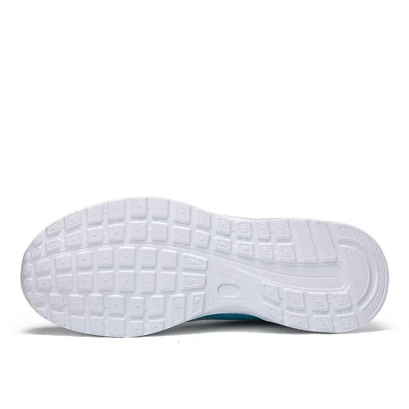 נעלי ספורט אופנתיות לנשים 2024 עם ריפוד רשת, גמישות גבוהה, נוחות ונושמות, נעלי ריצה, נעלי הליכה עם סוליה שטוחה