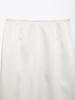 2025 Spring Women's European & American Style Silk Satin Straight Skirt