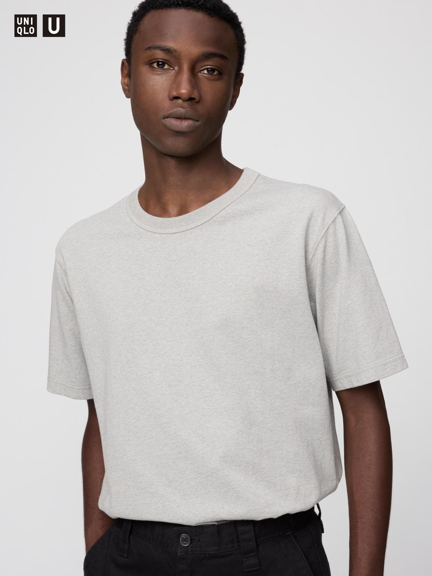 

Футболка Uniqlo Japan с круглым вырезом и коротким рукавом 03 GRAY/XXL