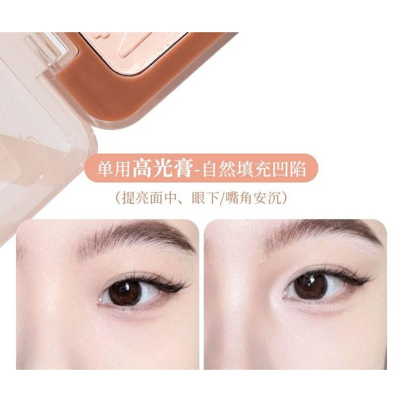 xixi - Tone Soft Focus Double Highlight Palette - 2 Colors