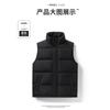 Men S Hooded Pullover Striped Thick Casual Sleeveless Vest