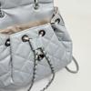 Quilted Chain Shoulder Bag for Women Fashionable Handbag with Adjustable Strap Elegant Daily Use Crossbody Bag