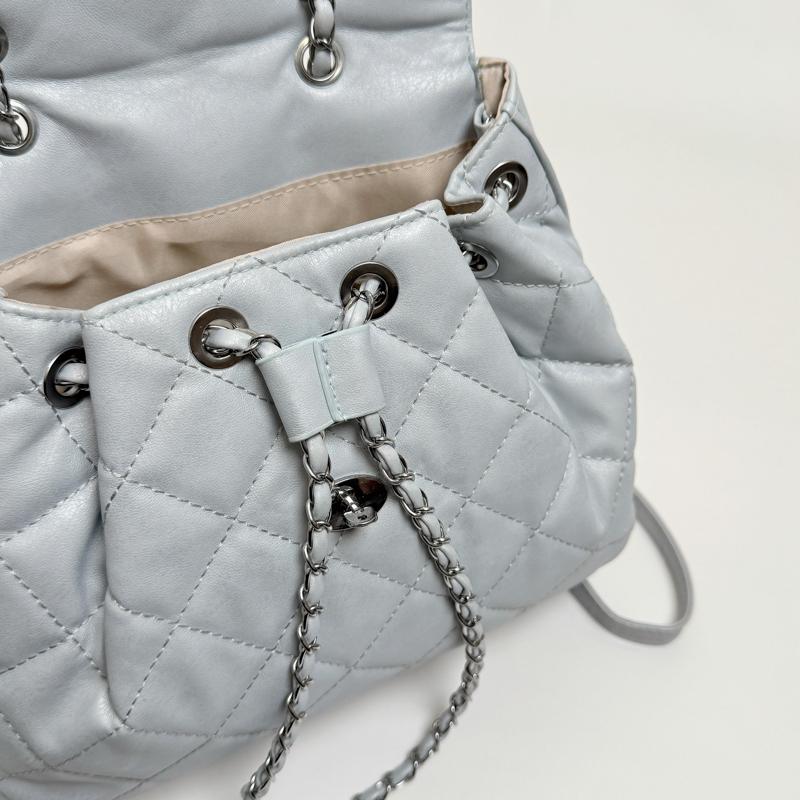 Quilted Chain Shoulder Bag for Women Fashionable Handbag with Adjustable Strap Elegant Daily Use Crossbody Bag