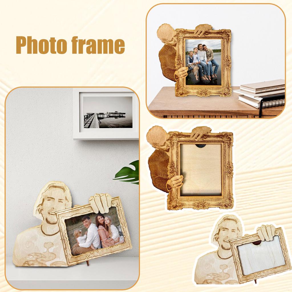 Look At This Photo Frame, Look At This Picture, Personalized Wooden Photo Frame, Funny Gift, Best Friend Gift, Wedding Gift