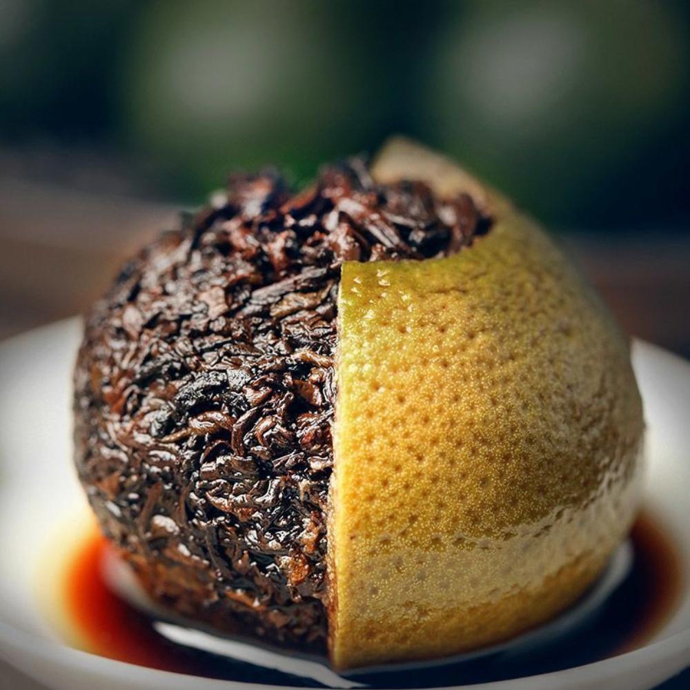 Autentyczna skórka mandarynki Xinhui herbata Pu'er 10 lat dojrzała herbata 250g