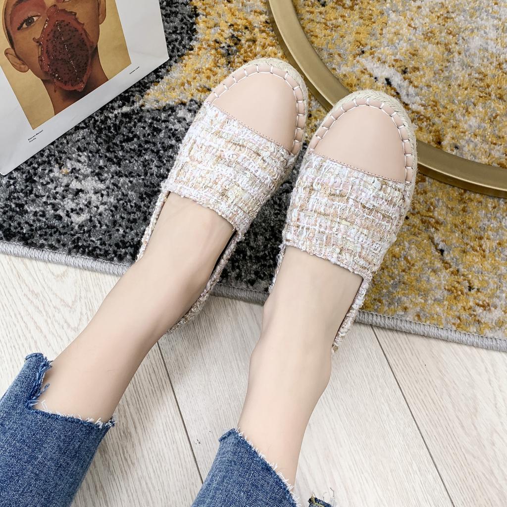 Women's Loafers Luxury Vulcanized For Women Trend 2024 Comfortable Flat Casual Outdoor Fashion Walking Slip-Ons Shoes Footwear