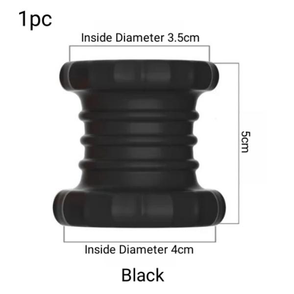 Removable Silicone Penis Ring Time Lock Cock Lasting Erection Extender Scrotal Testis Restriction Sex Chastity Toys For Male 18