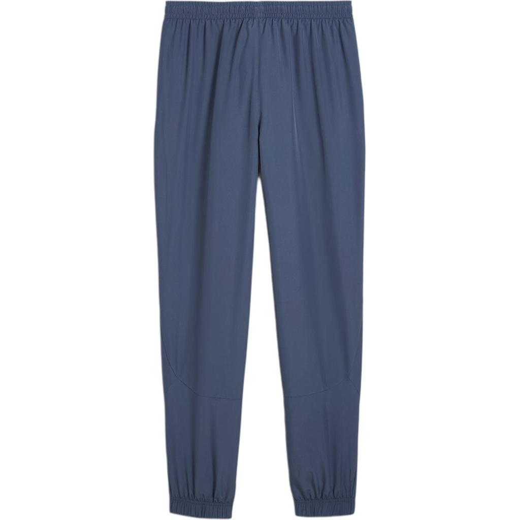 Puma Color Block Logo Design Woven Mid Waist Retro Sports Casual Pants Men Pants Dark-Blue 777581-22