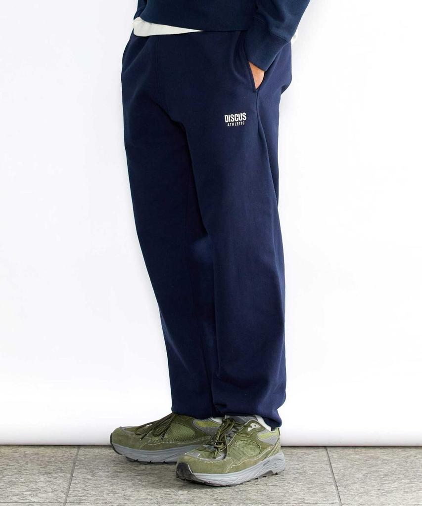 DISCUS ATHLETIC Heavyweight Letter Logo Sweatpants Navy