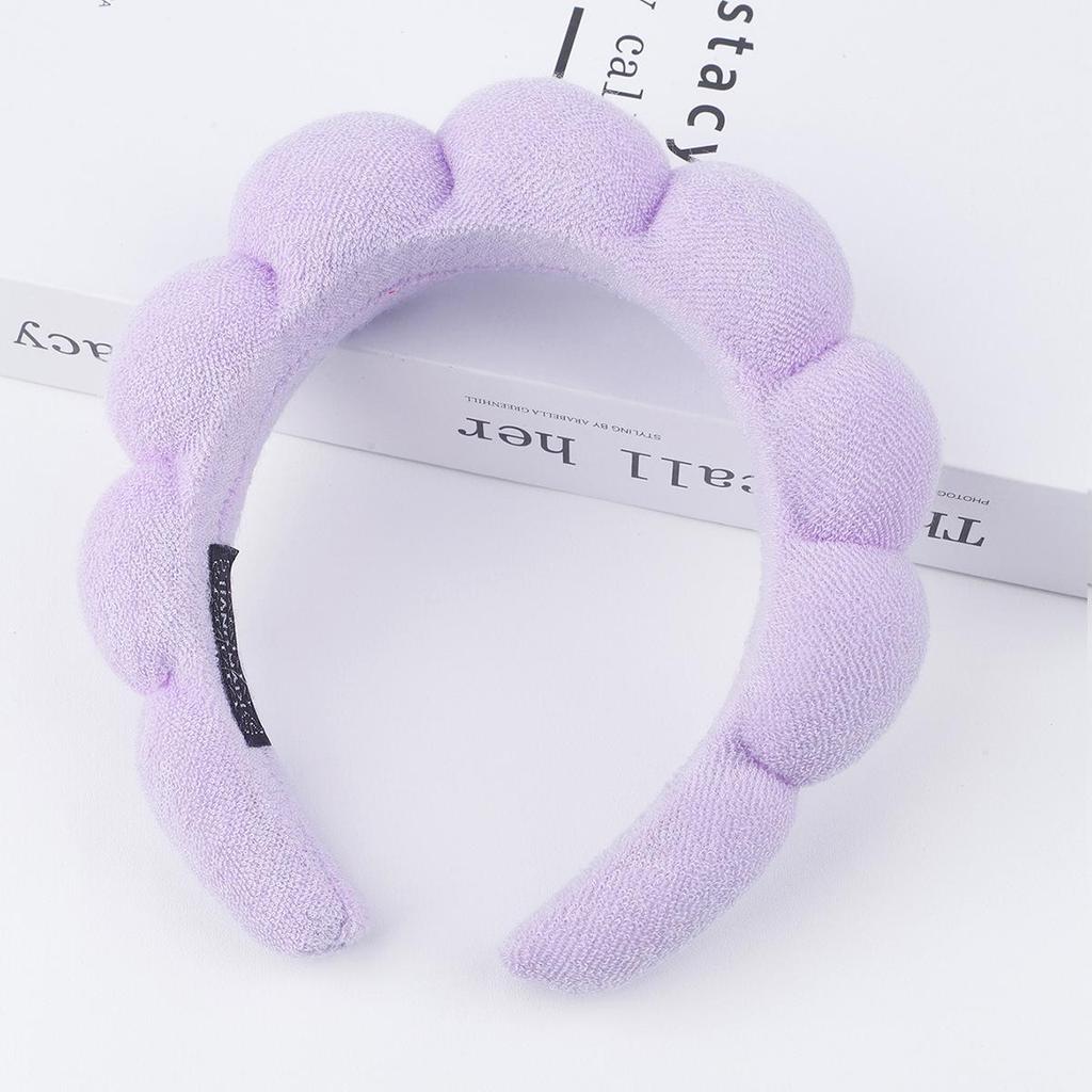 Non-slip Velvet Headband for Makeup Removal and Face Wash