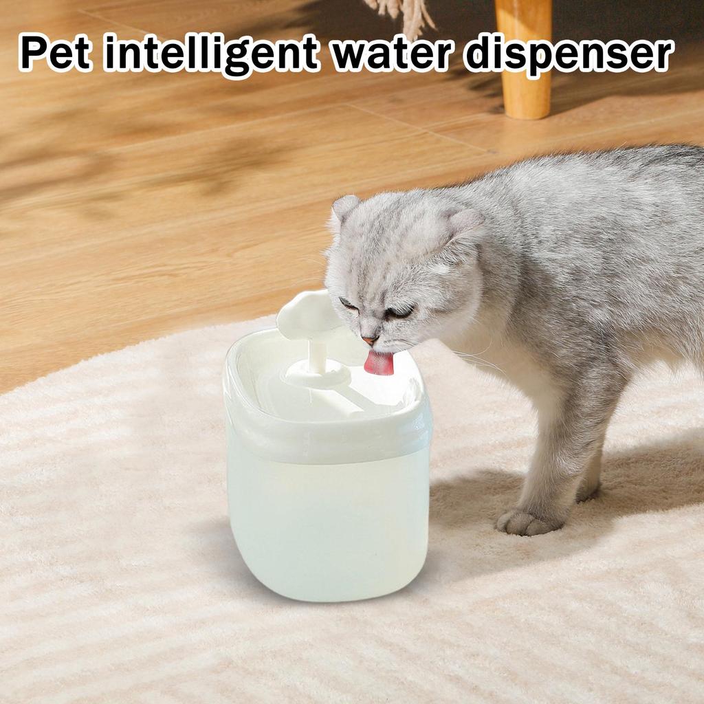 Pet Intelligent Water Dispenser,  Drinking Water Automatic Circulation Filter, Live Water Cloud Feeder
