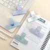 Creative Kawaii Scrapbook Clips American Y2K Style Butterfly Star Non-sticky Memo Pad Clip Lovely Snack Seal Binder Clip Student