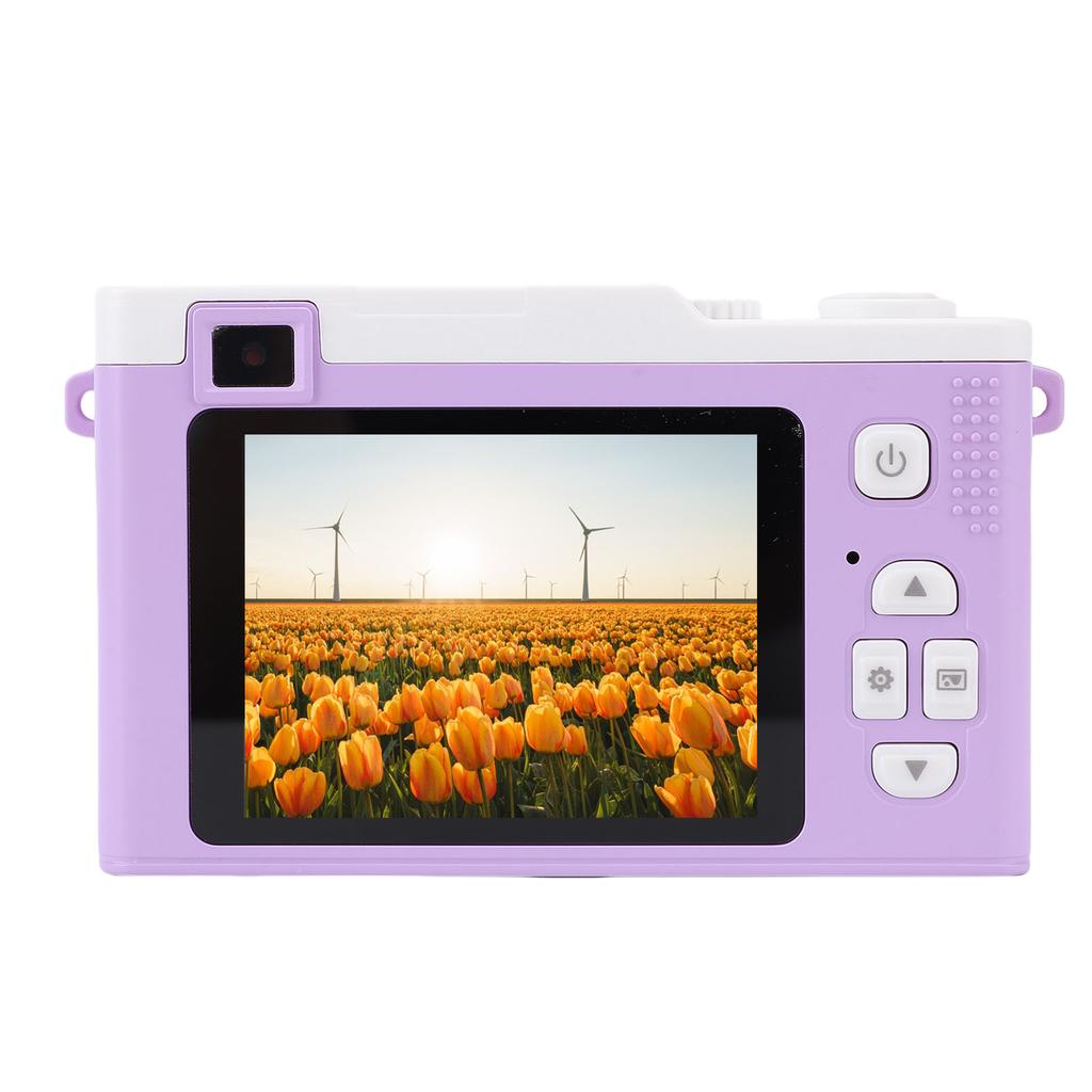 1080P 48MP HD Dual Camera Portable Digital Camera with 15x Optical Zoom LED Flash WiFi Transfer