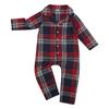 Larkwood Baby Tartan All-In-One Nightwear
