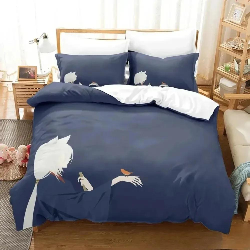 Fashion 3D Printing Anime Kamisama Kiss Tomoe Bedding Set Boys Girls Twin Queen King Size Duvet Cover Pillowcase Bed Boys Adult