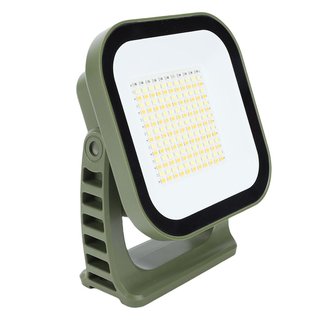 Solar Re able Work Light 165LED 1800LM Portable Camping Lamp Flood Light IP65 Water Proof Magnetic for Emergency Repair