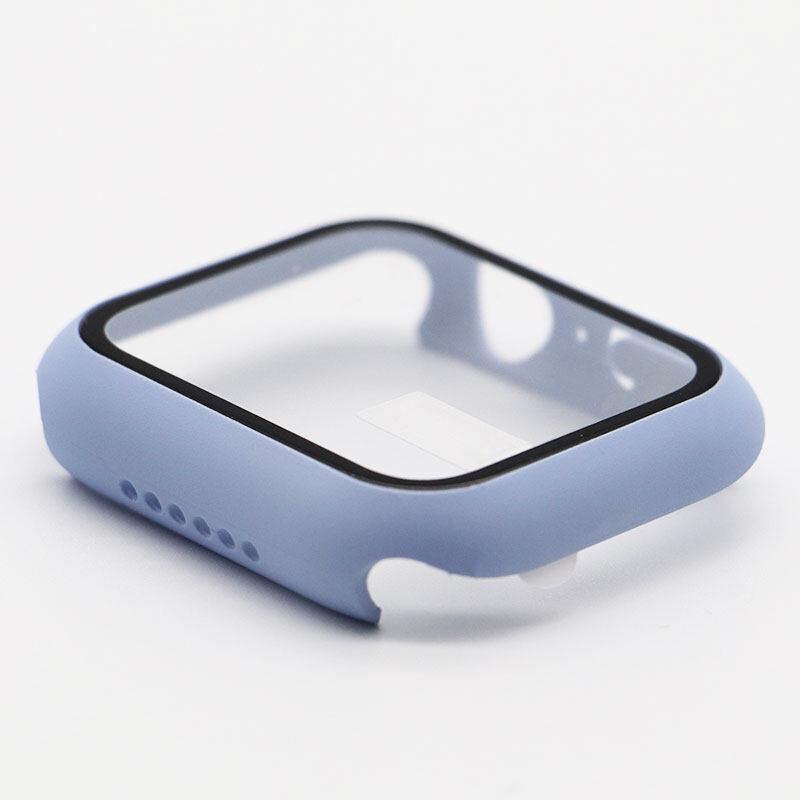 Tempered Glass+Cover PC bumper Screen Protector Case For Apple Watch Series 9 8 7 6 5 4 3 iWatch 45mm 41mm 44mm 40mm 42mm 38mm