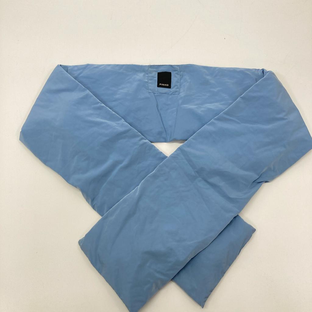 PINKO Blue ARPA PIUMINO NYLON MANO padded jacket Jacket 44 blueUsed
