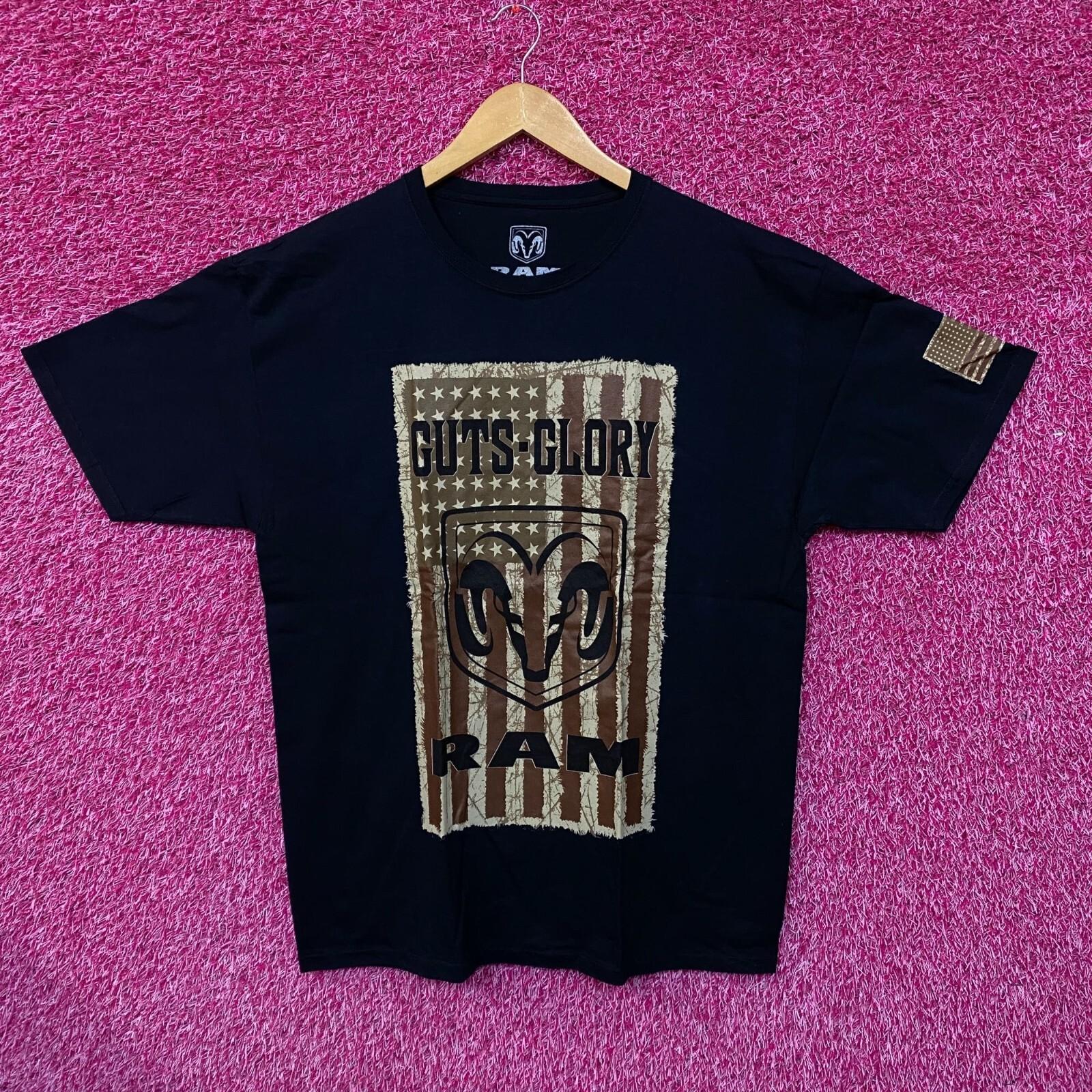 Dodge Rams Guts Glory American Pick-Up Truck Promo Tee L S