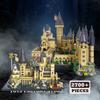 Medieval Mystic Castle Diamond Bricks Set Magic School MOC Blocks Model Wizardry Building Scene Puzzle Toys Adult Children Gifts