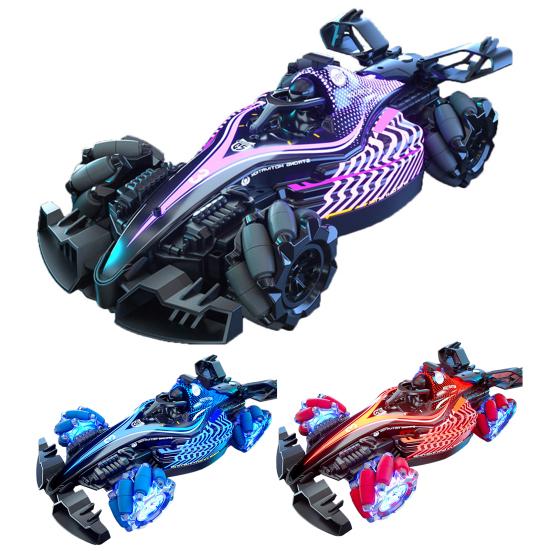 2.4GHz Remote Control Drift Car with Spray Music Light High Speed Four-Wheels Drive