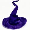 Cappello da Mago di Halloween 2026 per Adulti, Cappello da Strega Nero Attorcigliato, Accessorio Costume da Festa di Halloween Cosplay