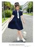 Girls' Summer Dress 2026 New Style Girls' Stylish Short Sleeve College Style POLO Skirt