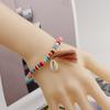 1String 18.5cm Tassel Colored Soft Clay Bracelet Resin Shell Pendant Diy High-quality Men Women Bracelet Jewelry Gift