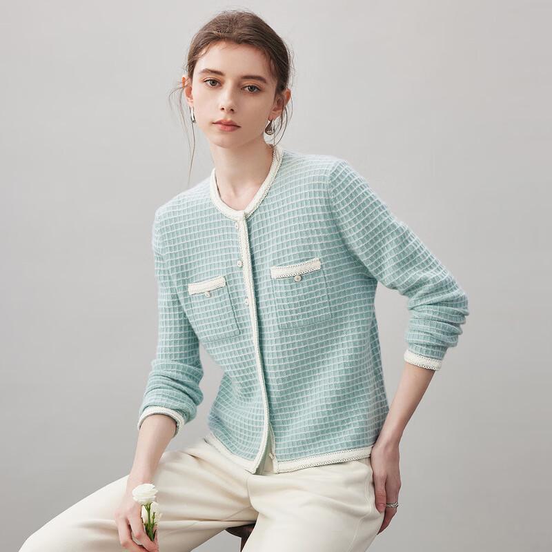 Women s Elegant Cashmere Cardigan 2XL