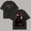 Expedition Anime Lover Washed Tshirt Year Round Clothing Personality Clothes Plus Size Unisex Yk Short Sleeves Classic Soft