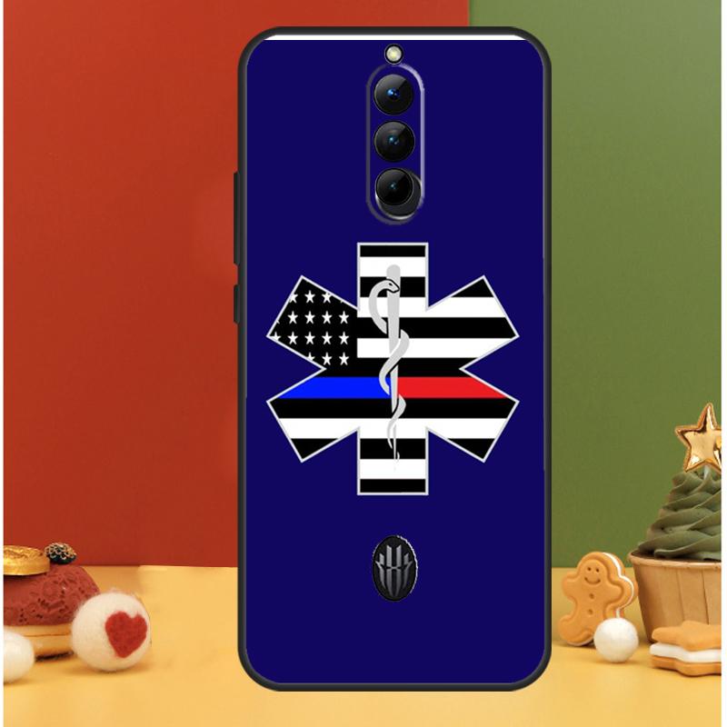 Emergency Medical Star of Life Case For ZTE Nubia Red Magic 8 8S 9 Pro Plus RedMagic 5G 5S 6R 6S 7S 6 7 Pro Back Cover