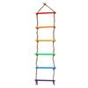 Kids Climbing Rope Ladder Strong Tensile Multi Layer Weave Soft Colorful Climber Training Accessories for Home