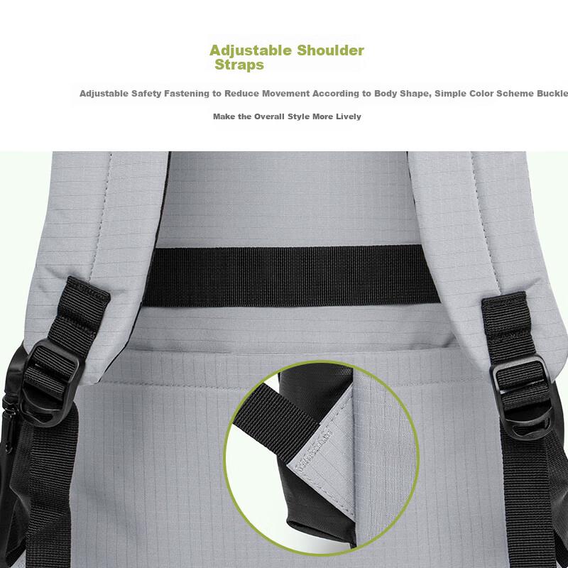 COW Large Capacity School Backpack for Middle and High School Students, Durable Water-Resistant Dual
