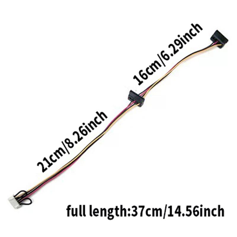 6-Pin auf 2-Port HDD SATA Strombuchsenkabel Stecker Für Acer Computer Mainboard Nitro N50-610 Festplatte ATX Netzteil