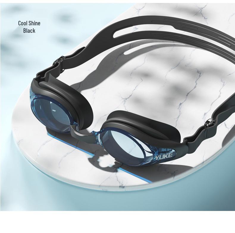 Women's HD Waterproof Anti-Fog Prescription Swimming Goggles - Small Frame, Unisex Design