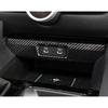 For Honda Accord  2024 USB Power Trim Panel Cover Frame Carbon Fiber 1pcs