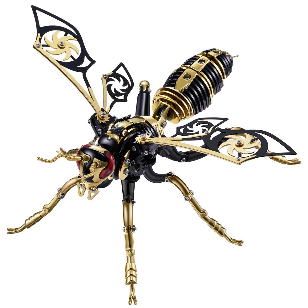 Bumblebee Phoenix Metal Flapping Wing Model Puzzle – High Difficulty Creative Gift Toy