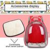 Cat Bag Breathable Portable Pet Carrier Bag Outdoor Travel Backpack For Cat And Dog Transparent Space Pet Backpack