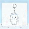 Cute K-pop Bamby Keychains for Accessories Bag Anime Chibi Hamin Car Key Chain Ring Jewelry Retro Gifts Keyrings