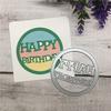 Happy Birthday Metal Cutting Dies Scrapbooking Album Paper Cards Decorative Crafts Embossing Die Cut
