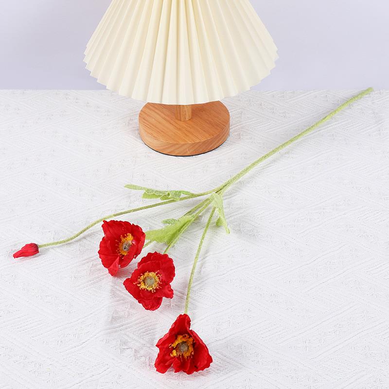 Faux Poppy Flowers For Home Decor Wedding Gift For Friends Ones Loved