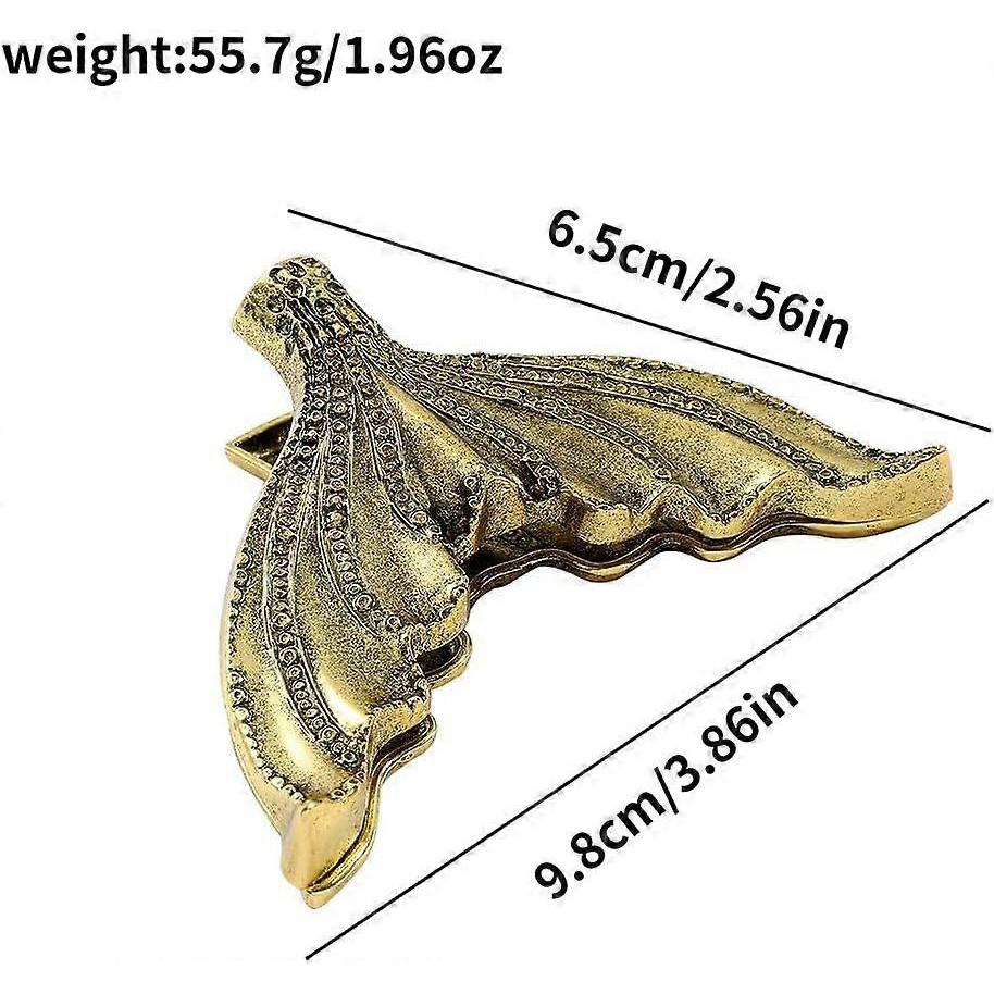 Vintage Fish Tail Book Clip - Paper Storage Clip Journal Clips to Hold Journal Open While Writing Scrapbook Kit Document Clip