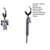 1 Set Damen Ohrringe Süß Cool Gothic Mehrere Stile Elegant Geschenk Legierung Liebesherzförmig Creolen Hänge Stecker Ohrringe Set für Verabredungen