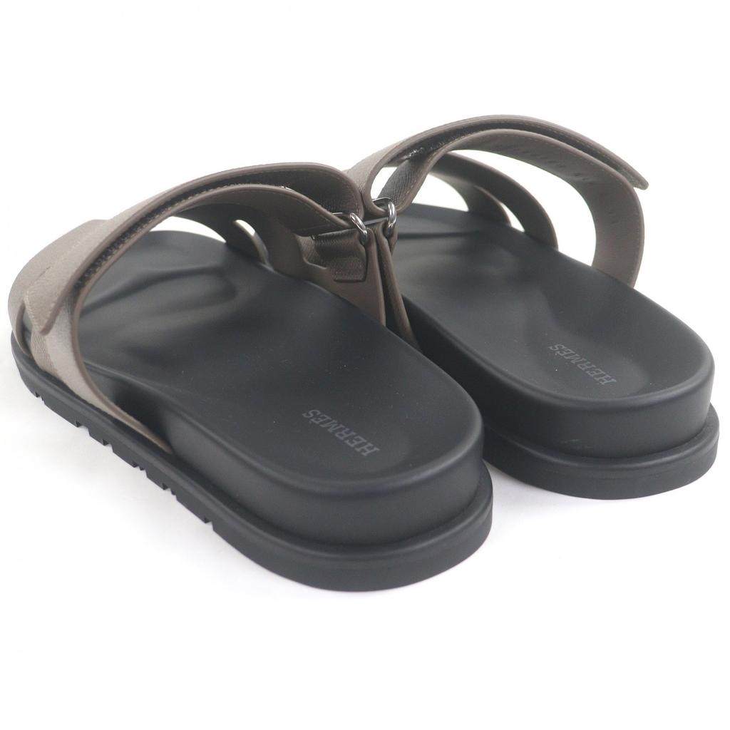 Makellose HERMES Sandalen Shipre H Logo Design Duschsandalen Slides Etope Epsom Gebraucht