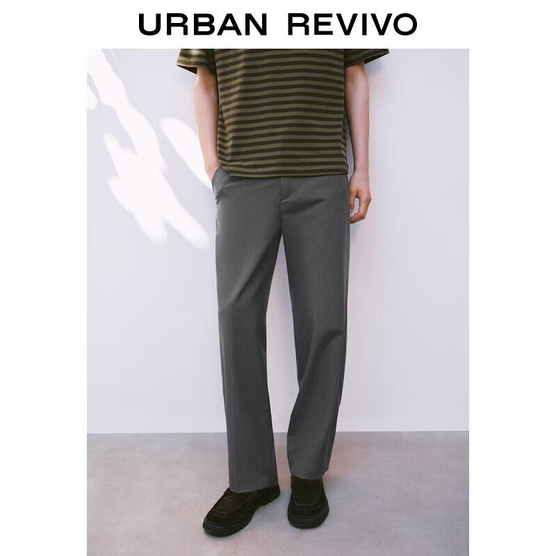 UR Men s Elastic Waist Straight-Leg Pants 30