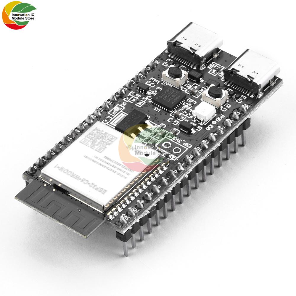 ESP32-C6-DevKitC-1 WiFi Bluetooth Development Board Core Board CP2102 Onboard ESP32-C6-DevKitC-1-N8 Module TYPE-C Interface