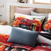 British men's American three-piece bedding set eBay3D digital printing quilt set cool