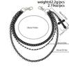 Tassel Punk Belt Chain Zinc Zinc Zinc Alloy Tassel Jeans Chain Retro Cross Waist Chain  Female