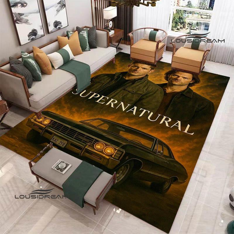 Supernatural Join the Hunt printed carpet Non-slip carpet outdoor carpets area rug bedroom decor rug for bedroom birthday gift